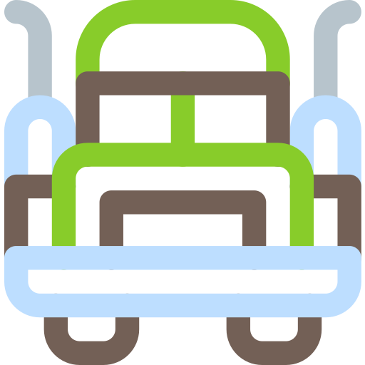 Truck Basic Rounded Lineal Color icon