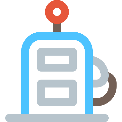 Dispenser Basic Rounded Lineal Color icon