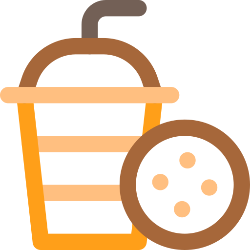 Breakfast Basic Rounded Lineal Color icon