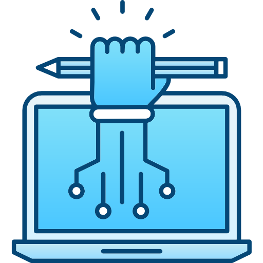Knowledge Cubydesign Blue icon