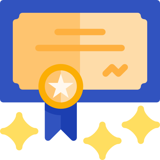 Certificate Berkahicon Flat icon