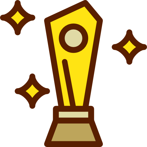 trofeo Berkahicon Lineal Color icona