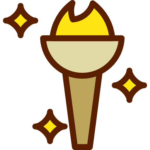 Torch Berkahicon Lineal Color icon
