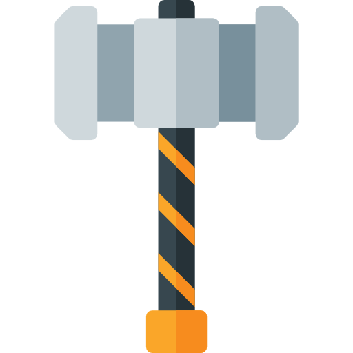 Hammer Berkahicon Flat icon