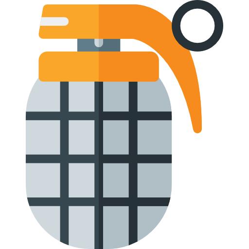 Hand grenade Berkahicon Flat icon
