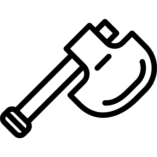 Топор Berkahicon Lineal иконка