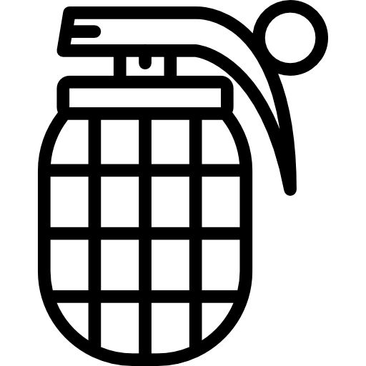수류탄 Berkahicon Lineal icon