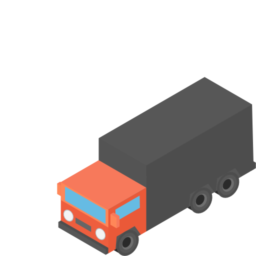 camión Berkahicon Isometric icono