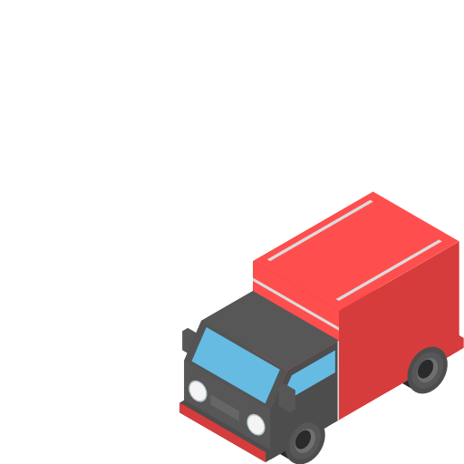 lastwagen Berkahicon Isometric icon