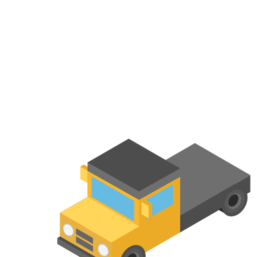 camión Berkahicon Isometric icono