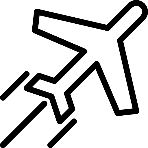 flugzeug Berkahicon Lineal icon