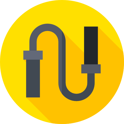 nunchaku Flat Circular Flat icono