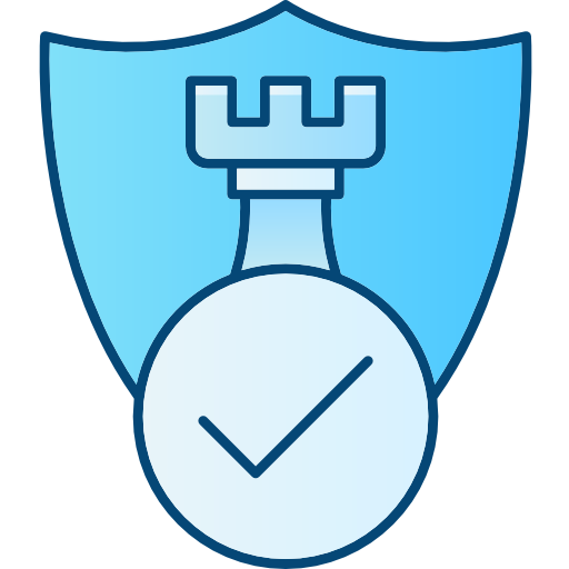 verdediging Cubydesign Blue icoon