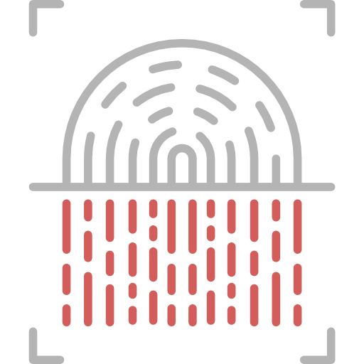 Fingerprint Cubydesign Two Tone icon