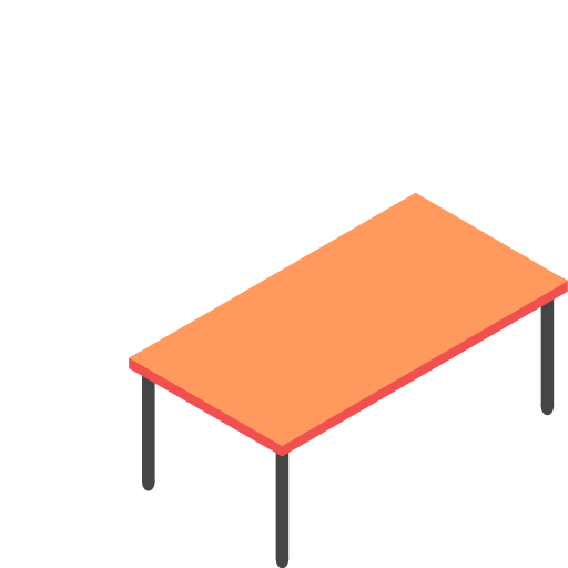 mesa Berkahicon Isometric icono