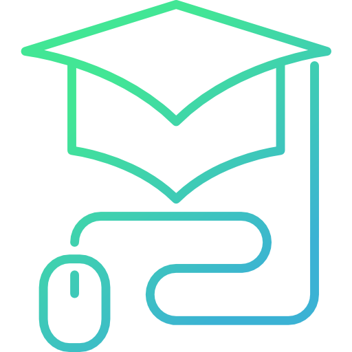 Online education Cubydesign Gradient icon