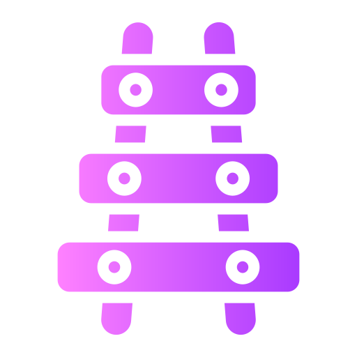 xylofoon Generic gradient fill icoon