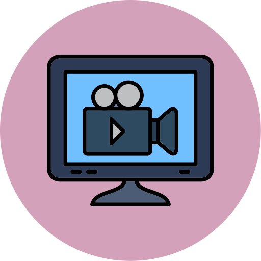 Video production Generic color lineal-color icon