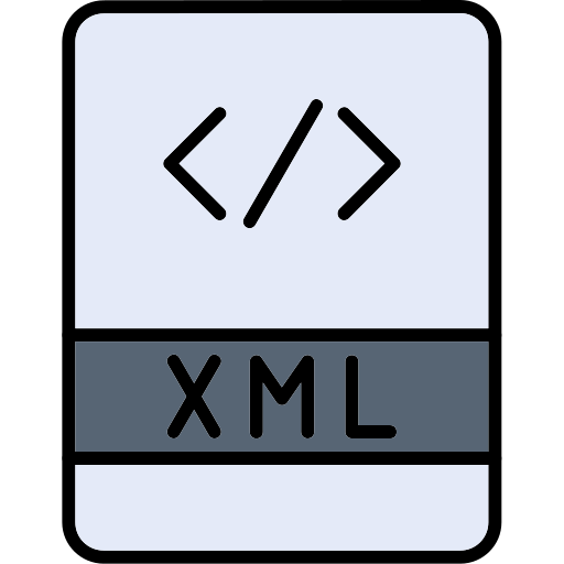 Xml file Generic color lineal-color icon