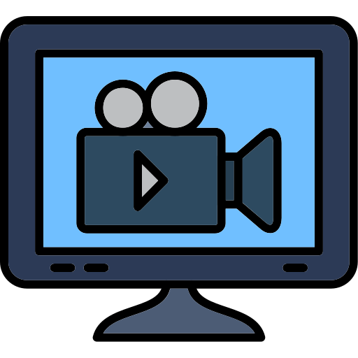 Video production Generic color lineal-color icon