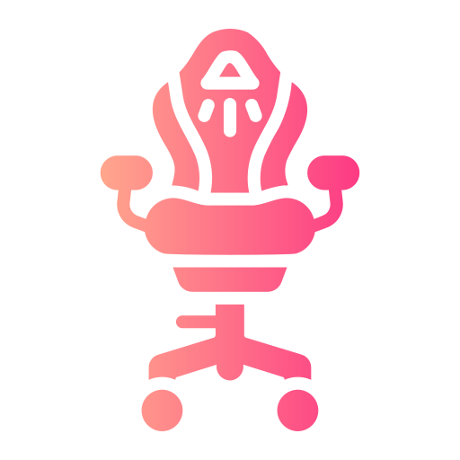 game stoel Generic gradient fill icoon