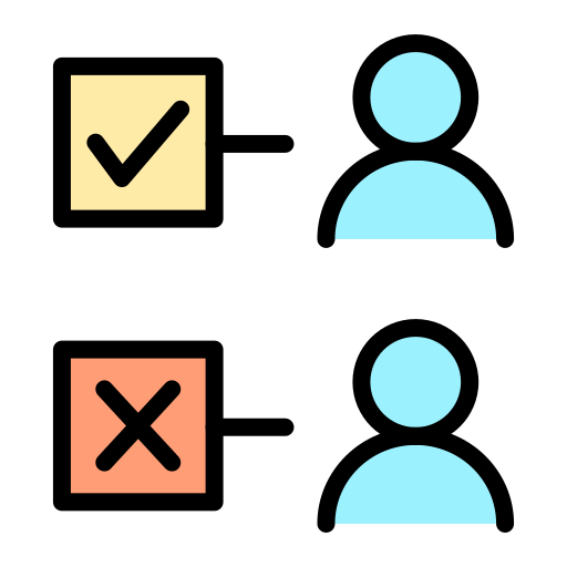 투표 Generic color lineal-color icon