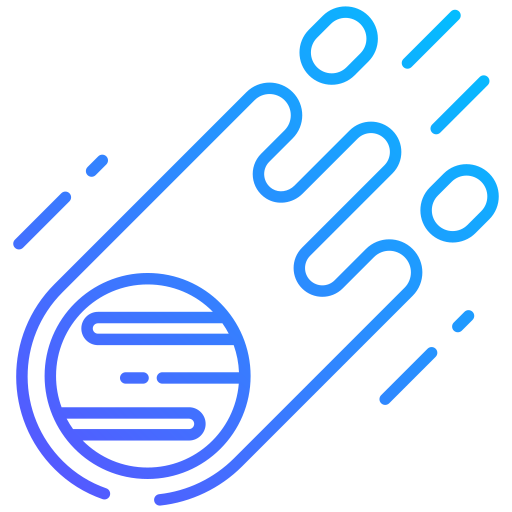 Метеорит Generic gradient outline иконка