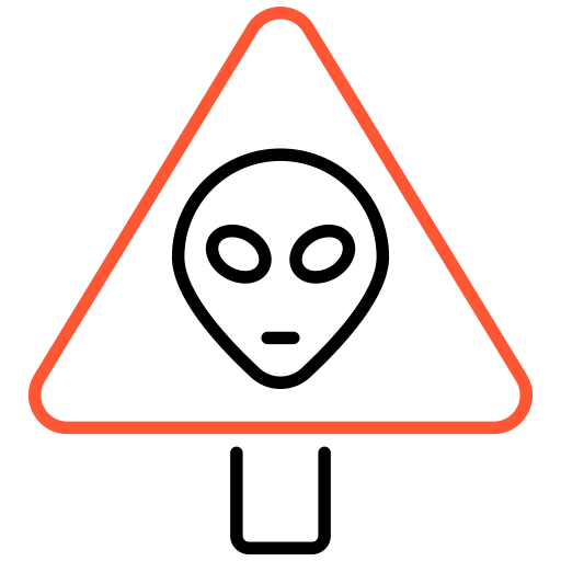 Warning sign Generic color outline icon