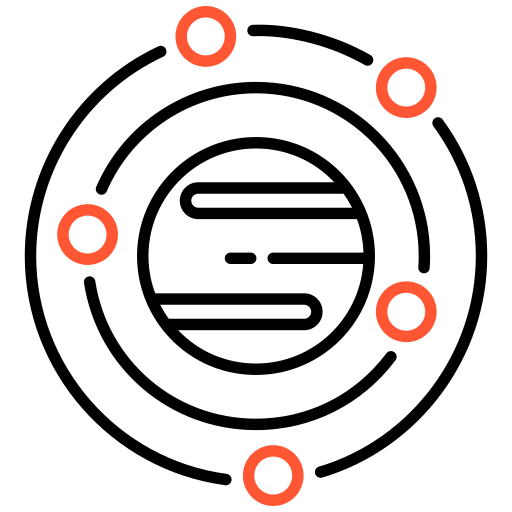 heelal Generic color outline icoon