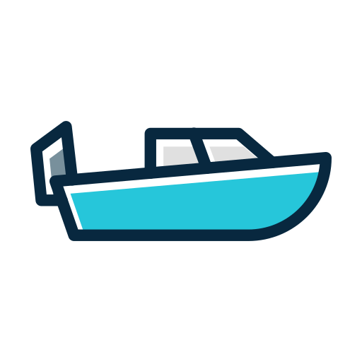 Speed boat Generic color lineal-color icon