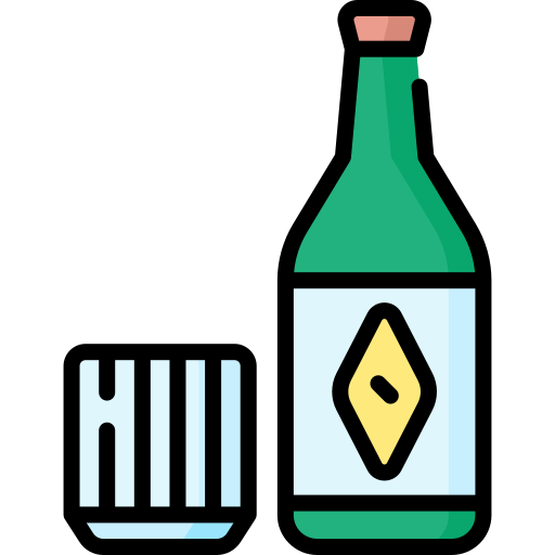 soju Special Lineal color icono