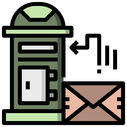 caixa postal Generic color lineal-color Ícone