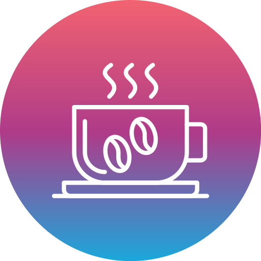 ホットコーヒー Generic gradient fill icon