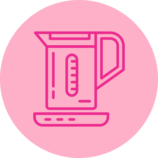 電気湯沸かし器 Generic color fill icon