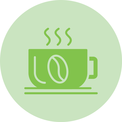 café caliente Generic color fill icono