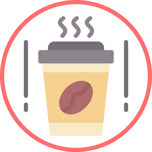 Take away coffee Generic color fill icon