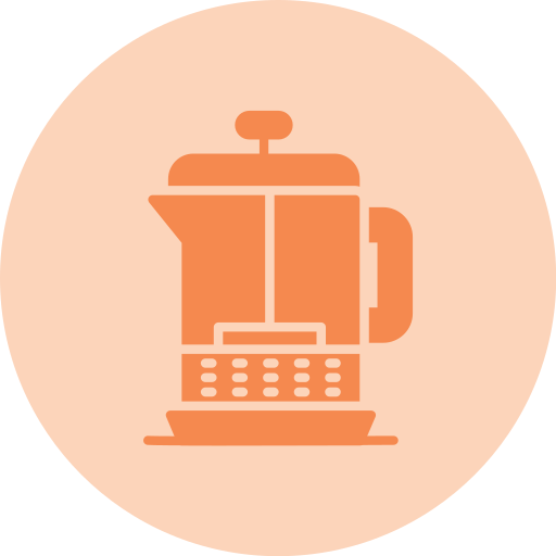 French press Generic color fill icon