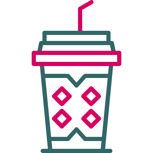 冷たいコーヒー Generic color outline icon