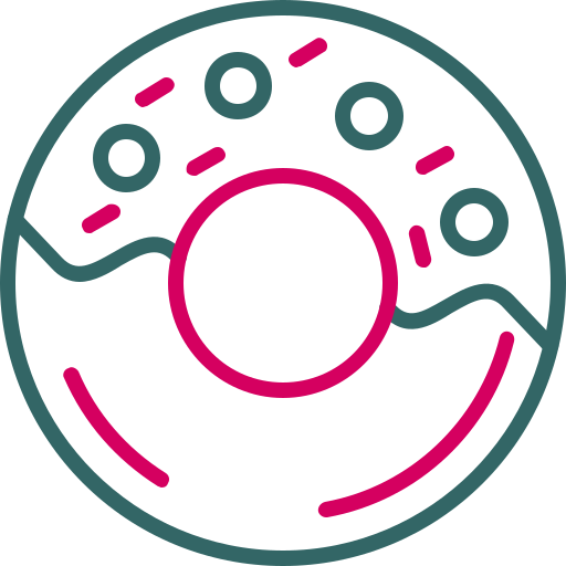 도넛 Generic color outline icon