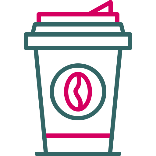 커피 컵 Generic color outline icon