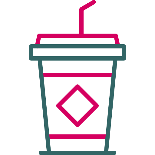 아이스 커피 Generic color outline icon