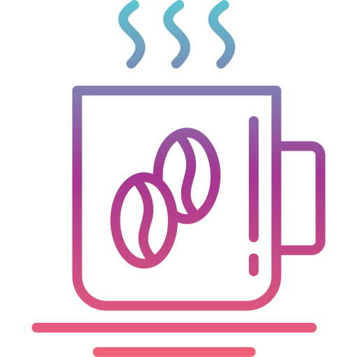 Coffee cup Generic gradient outline icon