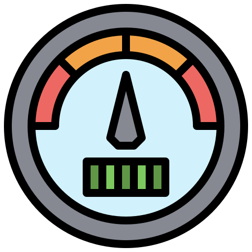 snelheidsmeter Generic color lineal-color icoon