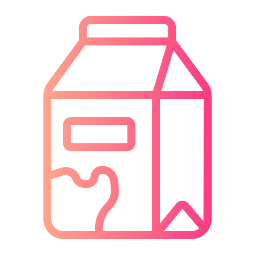 mleko Generic gradient outline ikona