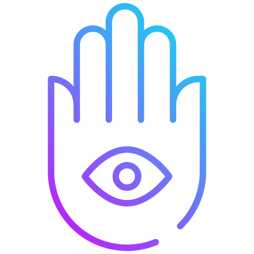 hamsa Generic gradient outline icono