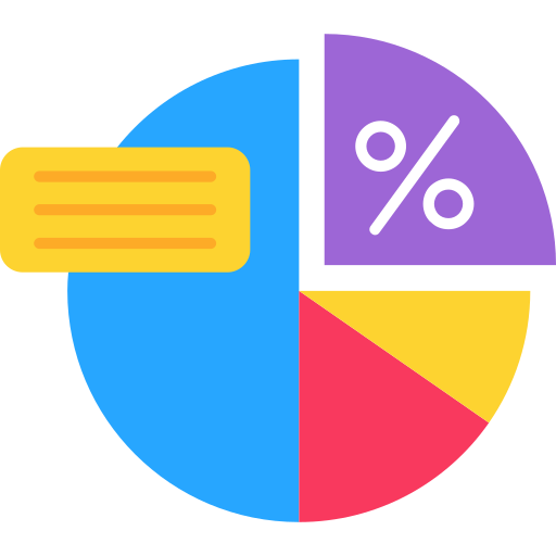 Pie graph Generic color fill icon