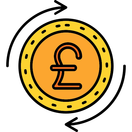 Pound Generic color lineal-color icon