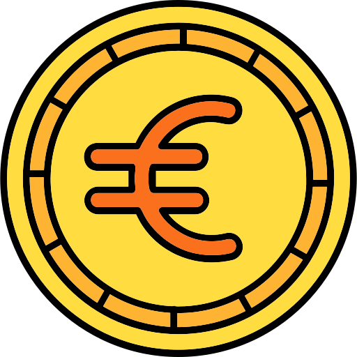euro Generic color lineal-color ikona