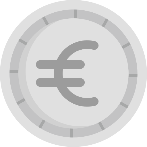 Евро Generic color fill иконка