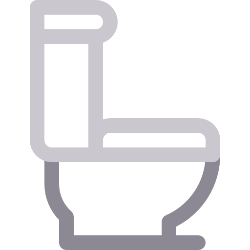 トイレ Basic Rounded Lineal Color icon